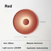 Wall Lamp Round Light Modern Simple Bedroom Living Room Background Dining Decoration Aisle