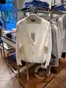 レディースセーター秋N.Peal White V-Neck Cashmere Seater編みカーディガン