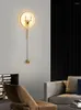 Lampe murale Lumière Luxury Chambre de chevet Stairs Salon Antlers Antlers Modern Minimalist TV Background Decoration