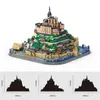 Blocks City Architecture Street View Saint France Modular Building Blocks Brick Set Toys For R230814