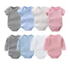 Wholesale Baby Clothes Onesie Sleepsuit Organic Cotton Rompers Bodysuits