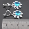 Necklace Earrings Set Amazing Cubic Zircon Silver Color Bridal Jewelry For Women Ring Bracelet Anniversary Present QS0349