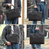 Briefcases Vintage A4 Brown Crazy Horse Genuine Leather Executive 14'' 15.6'' Laptop Women Men Briefcase Handbag Portfolio Bag M6632