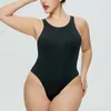 Women's Shapers Jumpsuit European And American Sexy Sleeveless Slim Fitting Solid Color Tight