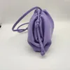 Koppling Casual Dumpling Bag 2024 Nytt högkvalitativt lyxmärke Fashion Folded Cloud Bag Soft Leather Crossbody One Shoulder Bag