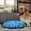 Kennlar 2023 Pet Snuffe Mat Dog Dog Träning Sniffing Feeding Pad Waterproof Food Cushion Spela Toy Stress Relief användning
