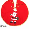 Decorazioni natalizie a 62 cm Gonna ad albero Cartoon Babbo Natale Snowman Reindeer Style per gonne Copertina di base Decorazione