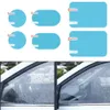 2PCS Set Car Rear View Miroir Protection Anti Fog Miroir de voiture Fenêtre Clean Film Film Imperpose Anti-brouillard Anti-Glare Car Sticker276K