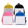 US Warehouse Sublimation Kids School Bag Kindergärtner Kid Kleinkindschule Rucksäcke für Mädchen Jungen verstellbares Gurt Design Großhandel Z11