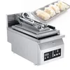 Automatyczne CNC Smażona gyoza kuchenka pierścień Electric Fried Fryer Grill Mieszanie Smacz