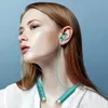 Блюдиноту -гарнитуру для шейки Bluetooth Bluetooth с фонариками в ушных закусах спортивные наушники с помощью micro SD -карта Mpry Playtim