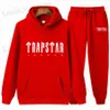 New Men's Tracksuit TRAPSTAR Fashion Hoodie Sportswear Men Clothes Jogging Casual Mens Running Sport Suits designer Pant 2Pcs Sets plus size women clothing T230814