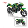 Bloco de motocicleta Block Block City Racing Car Motorbike Off Road Model Vehicle Toys for Boy Gifts R230814