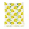 Craquins citron mignons imprimés châle d'hiver châle d'hiver et enveloppez bandana femelle