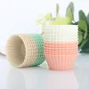 Bakvormen 24 -stks/lot food grade siliconen mini cupcake liners cake gereedschap mal muffin cups