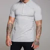 Heren Polos Summer Men Polo Shirt Fashion kleding Solid Color Business Non Iron Bottom Casual Turn Down Collar Short Y2K