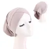 Scarves Muslim Hijab Caps Plain Tube Hats Turban Stretch Inner Hijabs For Women Head Scarf Islamic Underscarf Mujer