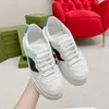 Novos sapatos casuais designers tênis homens mulheres plataforma mocassins bordado listras retro esportes formadores moda luxurys