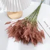 Decorative Flowers 47cm Artificial Foxtail Branch Wedding Home Decoration INS Flower Fake Decoracion Para El Hogar