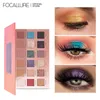 Eye Shadow Focallure 18 Colors Pabment Eyeshadow Palette Colorful Shadows Pallet Glitter Highlighter Shimmer Matte Makeup Makeup 230814