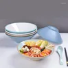 Bowls Melamine Tableware Two-Color Noodles Mixing Bowl