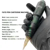Tattoo Machine Inkin Fato Rotary Patronenstift Japan Coreless Motor für dauerhafte Make -up Schwarz Camo Farbe 230814