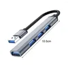 Nützlicher Hub Multifunktional LED -Indikator Leicht 5 Gbit/s USB 2.0/3.0 Multiple Port Expander