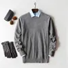 Men's Sweaters Men Cashmere Sweater Autumn Winter Soft Warm Jersey Jumper Robe Pullover V-Neck O-Neck Knitted Couple Christmas