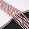 Gemystones en vrac Perles de perle d'eau douce naturelle Forme de riz Per perlé pour les bijoux faisant des accessoires de bracelet de personnalité de bricolage