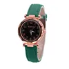 Orologi da polso signore in oro rosa oro orologio femminile Fashion Fashion Korean Rhinestone Business Women Relogio