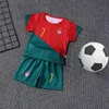 Clothing Sets Summer Baby Boys Football Suit Kids Clothes Toddler Girls Sports T Shirts Shorts 2 Pcs Children Competition Costume Set 230814