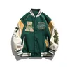 Jackets masculinos European e americano retro uniforme de beisebol da primavera e outono solto e versátil casaco de letra da moda Trendy Lovers 230812