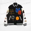 Man Ceketler MS Varsity Ceket Kadın Tasarımcısı Windshreaker Spor Yağmur Letterman Ceket Beyzbol Kış Yemeği Fermuarları Ceket T230814