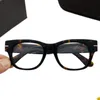 Qualität Unisex Casual Retro-Vintage-Brille Rahmen 52-20-140 Dünne Lichtgrad Black Tortoise Plank Fullrim Optical Eyewear Myopia für verschreibungspflichtige Fullset Design-Hülle