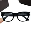 Qualität Unisex Casual Retro-Vintage-Brille Rahmen 52-20-140 Dünne Lichtgrad Black Tortoise Plank Fullrim Optical Eyewear Myopia für verschreibungspflichtige Fullset Design-Hülle