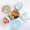 Bowls Melamine Tableware Two-Color Noodles Mixing Bowl