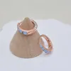 Japan, South Korea, Europe and America S925 sterling silver moonstone micro-embedded with small design sense earrings for women