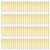 Ballpoint Pens 100Pcs Bamboo Wood Ballpoint Pen 1.0mm Bullet Tip Business Signature Ball Pen Office School Wrting Stationery 230812