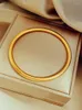 Bangle legering armband dames goud matte oude methode overerving imitatie vervaagt geen paar luxe