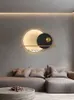 Vägglampor nordiska soffa bakgrundsdekoration vägglampa designer vardagsrum sovrum sovrum lampa korridor väggljus hkd230814
