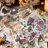 Wrap regalo 100 pezzi 100 pezzi di scarpone per farfalla di fiori vintage per scrapbooking junk jounk decoration collage corse artigianali fai -da -te r230814