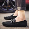 Dress Shoes Penny Loafers Men Soft Driving Moccasins High Quality Flats Suede Leather Casual Slipon for 230814