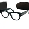 Qualität Unisex Casual Retro-Vintage-Brille Rahmen 52-20-140 Dünne Lichtgrad Black Tortoise Plank Fullrim Optical Eyewear Myopia für verschreibungspflichtige Fullset Design-Hülle