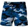 Shorts masculinos Camuflage Beach Homem Summer Summer Loose Board Sports Sports Pant S-6xl Gym Running Trunks de roupas de banho de grandes dimensões macho