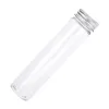 wholesale 110ml Clear Plastic Test Tubes with Screw Caps Cookie Nuts Bottle Containers for Party Favors Science Experiment Home LL