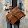 Borteiras Bag Bag masculina a marca de designer de moda de couro genuíno masculina para pasta para bolsas de documentos de documentos