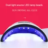 36W Solpicchice per unghie Produlo UV LAD LAMPAGGIO ACRILICO GEL CURA LIGHT TIMER LIGHT OC OC