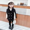 السترات العلامة التجارية الجديدة Girls Baby Overuats Autumn Winter Top Cloak Cloats Kids Girl Elegant Windbreaker Jackets Children's Clothing R230812