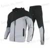 Designers Mens Sports tracksuit print Hoodie Space Cotton Jacket sweat coats High Quality Sweatshirt Man Casual Pants Running sportswear fitness suits T230814