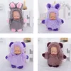 Bebekler küçük kawaii bebek bebekleri peluş bjd bebe bebek yeniden doğan oyuncaklar kolye çocuklar için kızlar Noel hediyesi doldurulmuş pvc çocuklar doğumlu jimel 230814